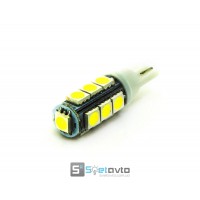T10 (W5W) 13smd (5050 15lm) БЕЛЫЙ_12V_C-P.(10210) (шт.)