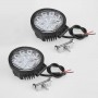 LED-фары раб.св._9LED(3W) Epistarm 10-30V/27W/2150Lm/6000K_КРУГЛАЯ_SPORT (шт.)