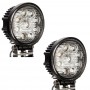 LED-фары раб.св._9LED(3W) Epistarm 10-30V/27W/2150Lm/6000K_КРУГЛАЯ_SPORT (шт.)