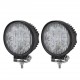 LED-фары раб.св._9LED(3W) Epistarm 10-30V/27W/2150Lm/6000K_КРУГЛАЯ_SPORT (шт.)