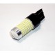 T20/5 (W21/5W) 144smd (3014) + Линза БЕЛЫЙ12-24V_C-L. (шт.)