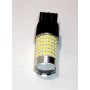 T20/5 (W21/5W) 144smd (3014) + Линза БЕЛЫЙ12-24V_C-L. (шт.)