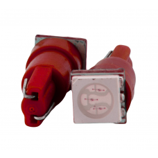 T5 (W1.2W) 1smd (5050) КРАСНЫЙ_12V_C-P.(15140) (шт.)