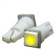 T5 (W1.2W) 1smd (5050) БЕЛЫЙ_12V_C-P.(15120) (шт.)